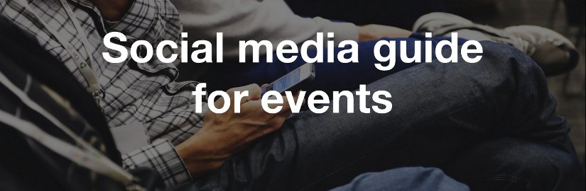 Social media guide for events